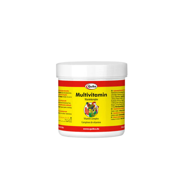 Quiko Multivitamin Pulver für alle Ziervogelarten