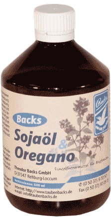 Backs Sojaöl & Oregano 500ml