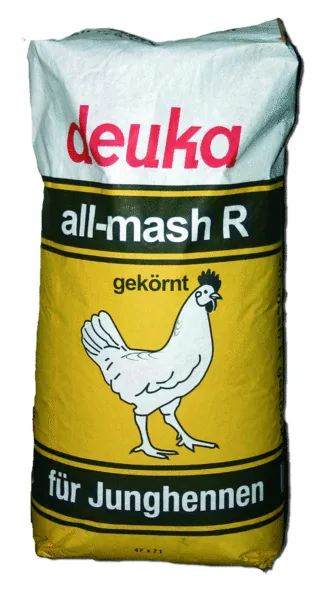 Junghennenfutter Deuka all mash R Mehl mit Cocc.