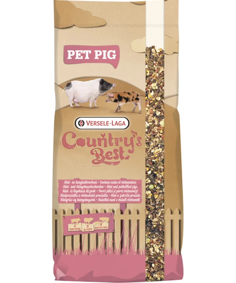 Country's Best Pet Pig Müsli - Minischwein - Hängebauchschwein 17kg
