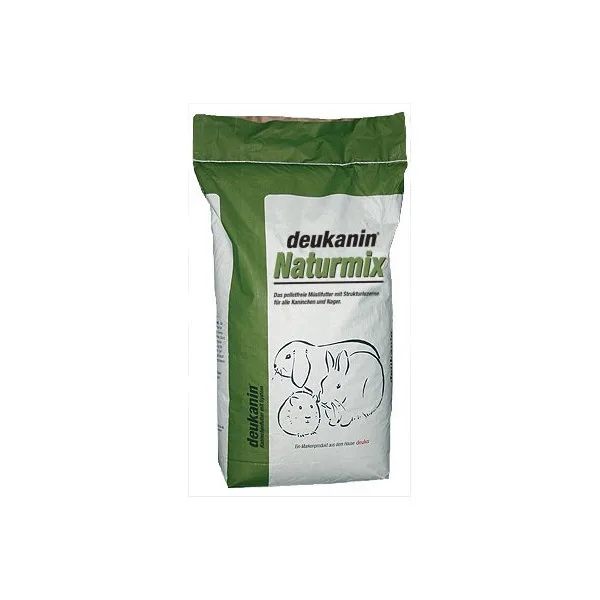 Kaninchenfutter mit Luzerne ohne Pellets deukanin Naturmix