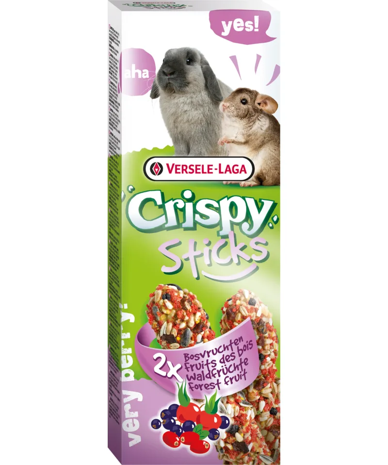 Crispy Stick Waldfrüchte Kaninchen Chinchilla 2Stk.