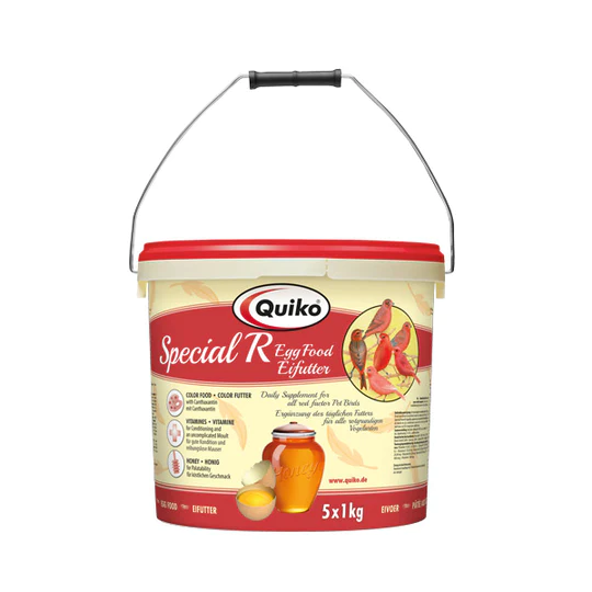 Quiko Eifutter Rot 5kg Eimer