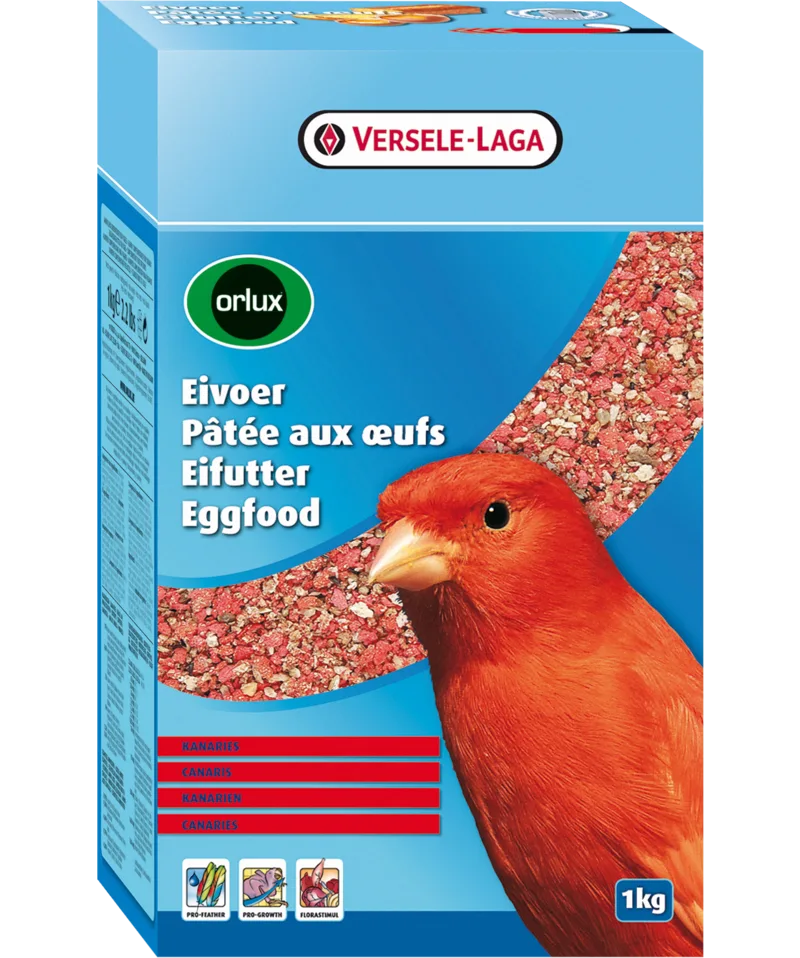 Orlux Eifutter trocken rot für Kanarien 1kg