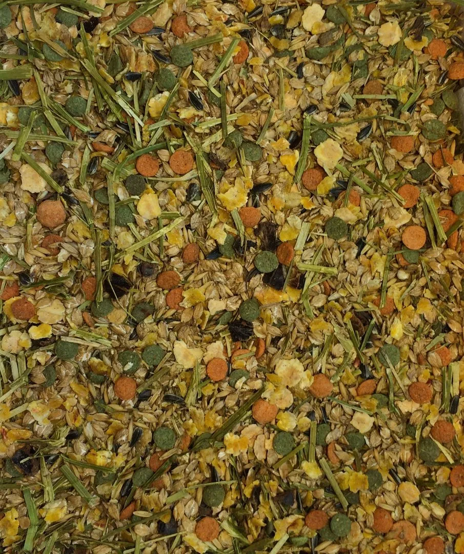Kaninchenfutter mit Luzerne ohne Pellets deukanin Naturmix