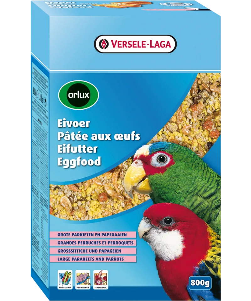 Orlux Eifutter trocken für Großsittiche und Papageien