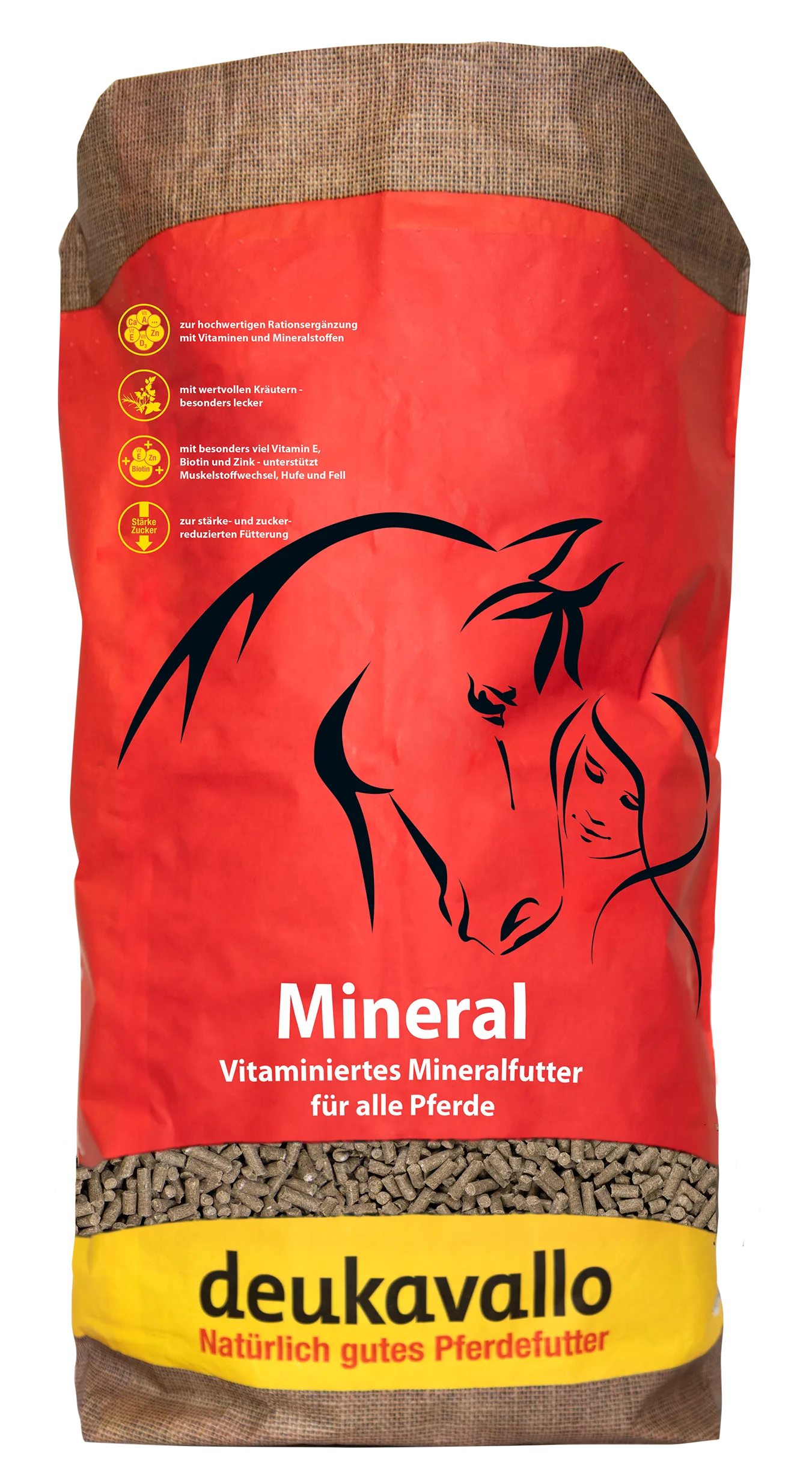 deukavallo Mineral Eimer 20kg Pferdemineral, Mineralien, Zusatzfutter