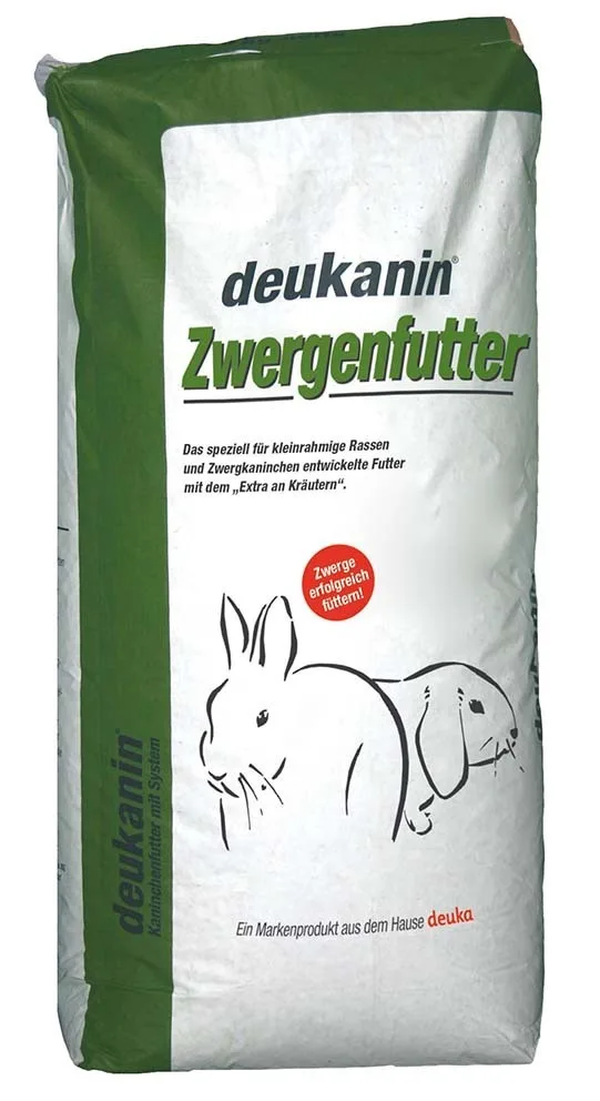 Zwergenfutter - Zwergkaninchen deukanin von Deuka